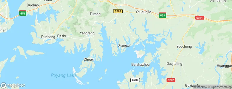 Wanhu, China Map