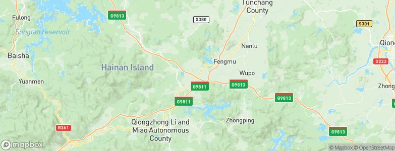 Wanling, China Map