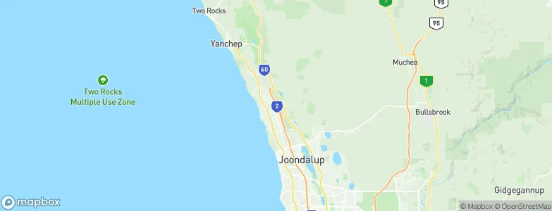 Wanneroo, Australia Map