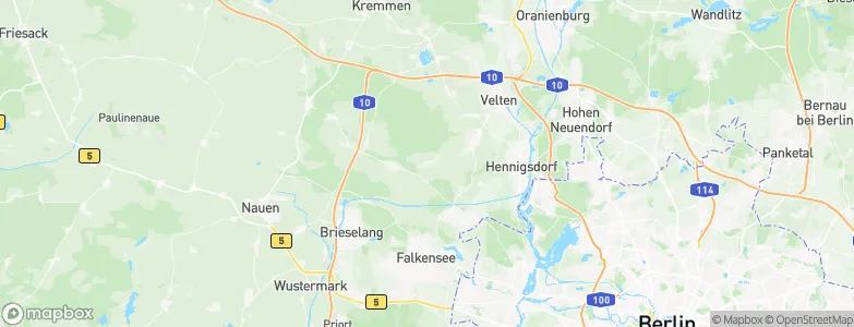 Wansdorf, Germany Map