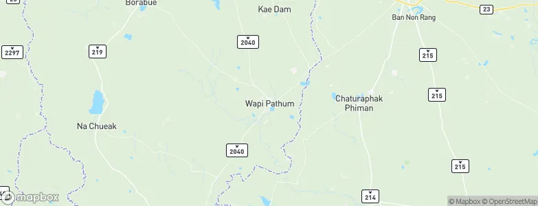 Wapi Pathum, Thailand Map
