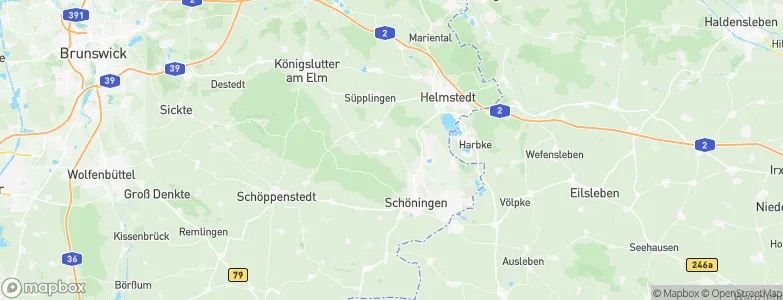 Warberg, Germany Map