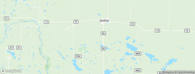 Warden, Canada Map