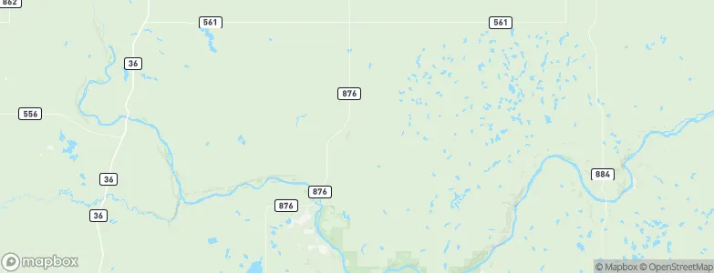 Wardlow, Canada Map