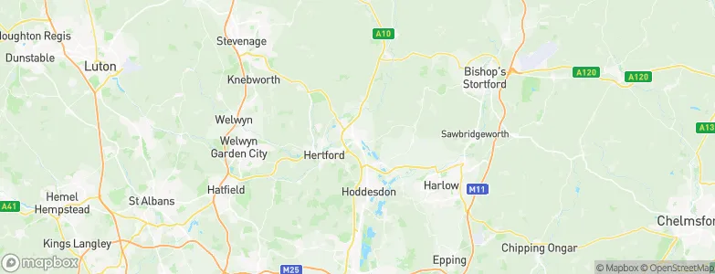 Ware, United Kingdom Map