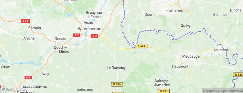 Wargnies-le-Grand, France Map