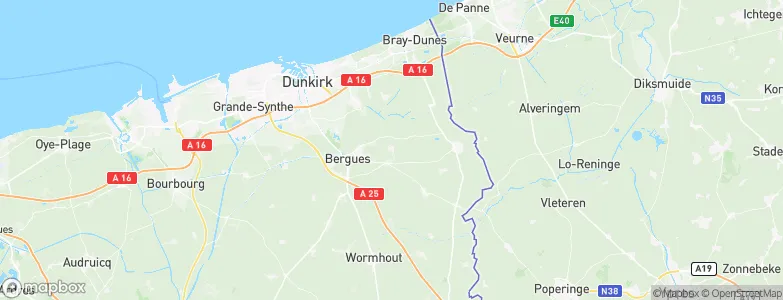 Warhem, France Map