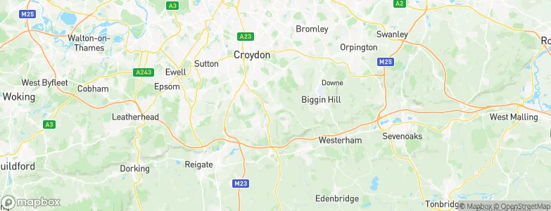 Warlingham, United Kingdom Map