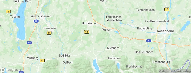 Warngau, Germany Map