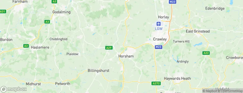 Warnham, United Kingdom Map