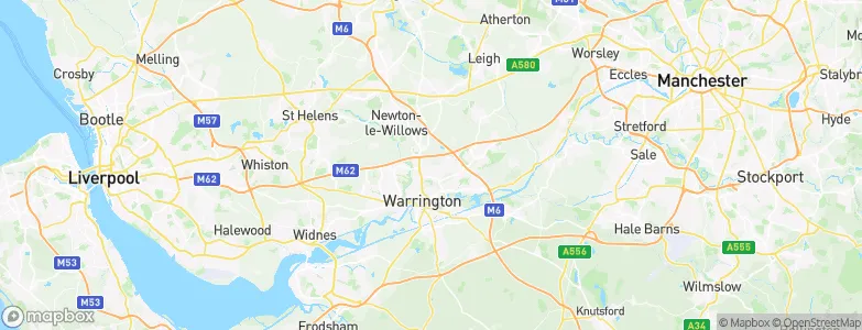 Warrington, United Kingdom Map