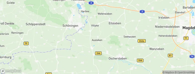 Warsleben, Germany Map