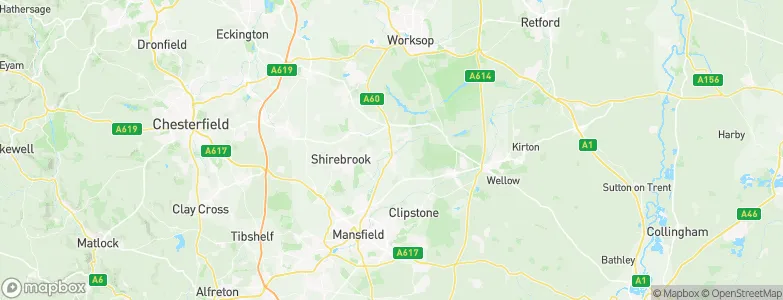 Warsop, United Kingdom Map
