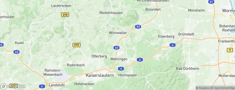 Wartenberg-Rohrbach, Germany Map