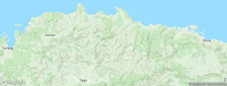 Waso, Indonesia Map