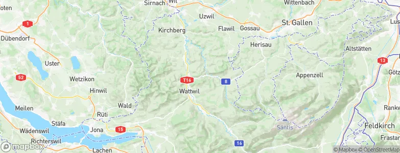 Wasserfluh, Switzerland Map