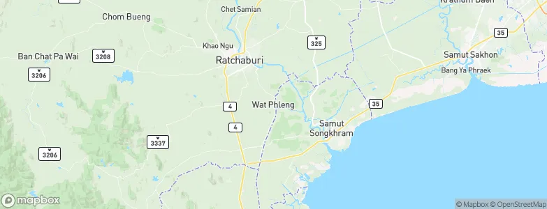 Wat Phleng, Thailand Map