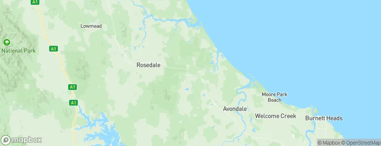 Watalgan, Australia Map