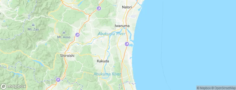 Watari, Japan Map