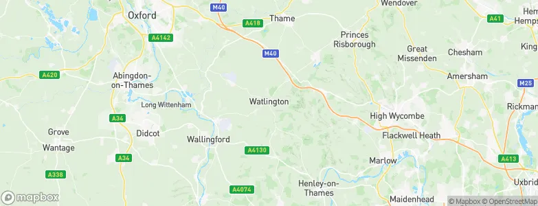 Watlington, United Kingdom Map
