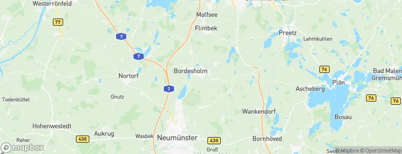 Wattenbek, Germany Map