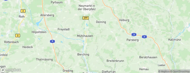 Wattenberg, Germany Map