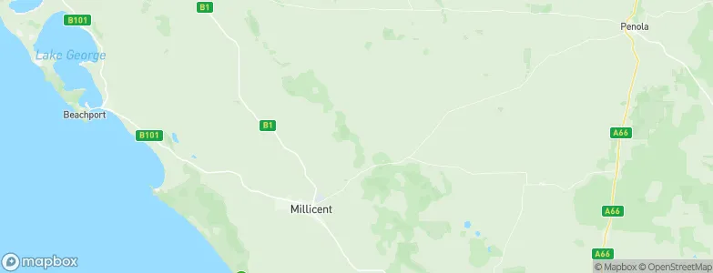 Wattle Range, Australia Map