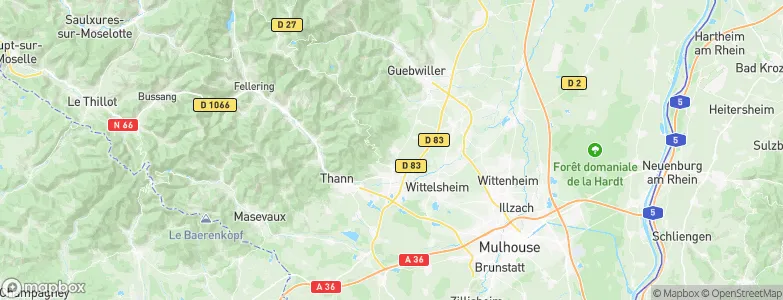Wattwiller, France Map