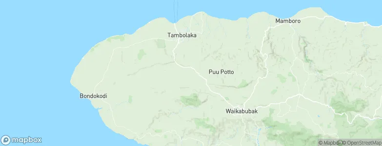 Watulabara, Indonesia Map