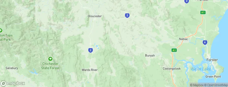 Waukivory, Australia Map