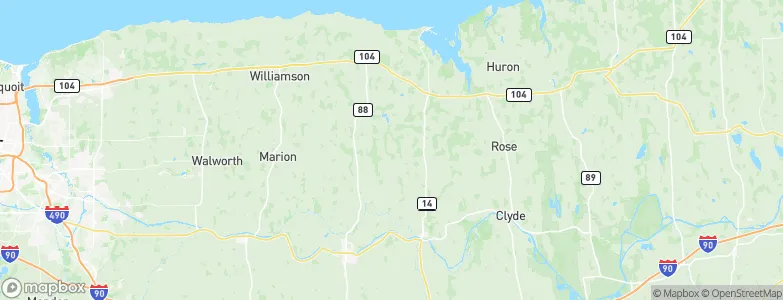 Wayne, United States Map