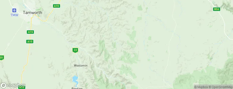 Weabonga, Australia Map