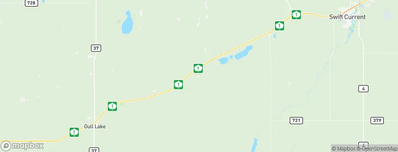 Webb, Canada Map