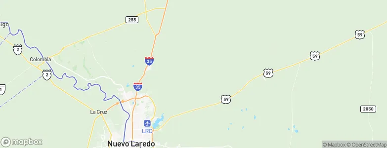 Webb, United States Map