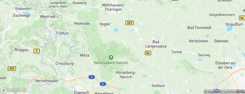 Weberstedt, Germany Map