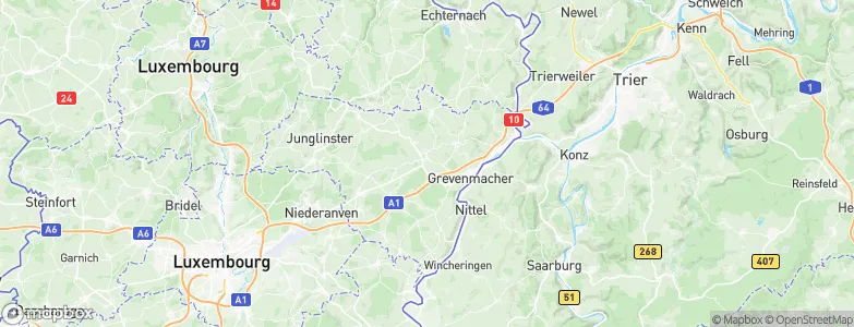 Wecker, Luxembourg Map