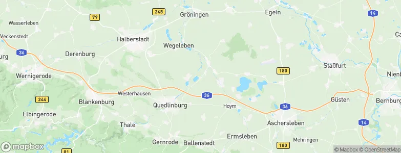 Wedderstedt, Germany Map
