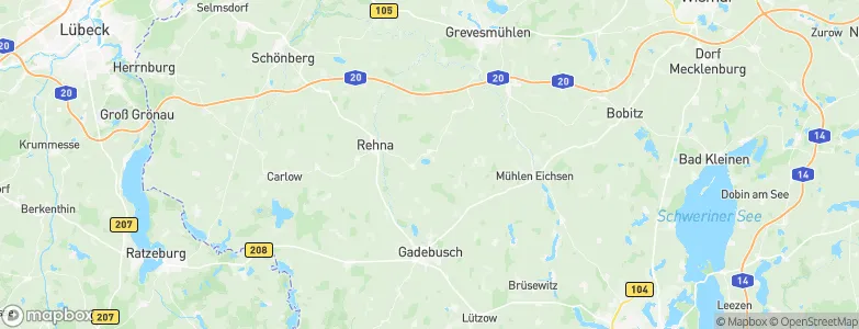 Wedendorf, Germany Map