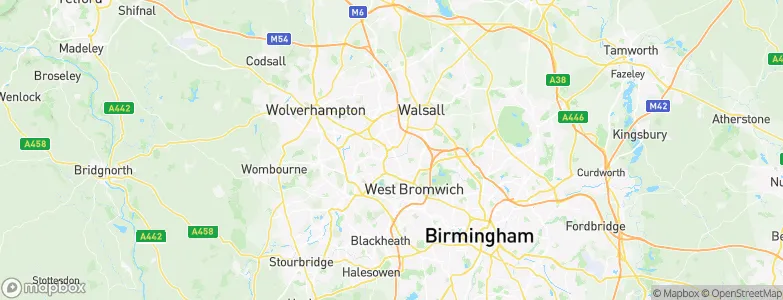 Wednesbury, United Kingdom Map