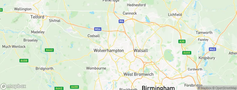 Wednesfield, United Kingdom Map