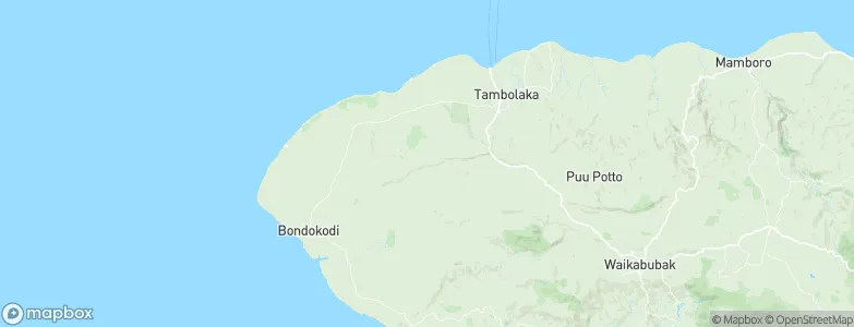 Weekombaka, Indonesia Map