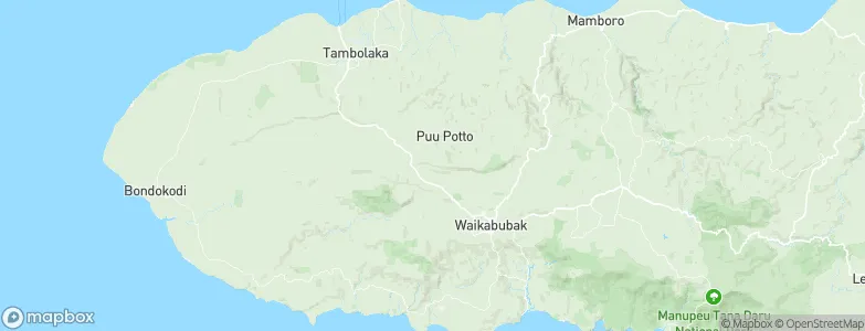Weelimbu, Indonesia Map