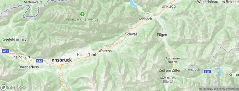 Weer, Austria Map