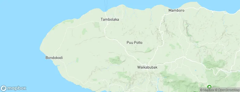 Weerame, Indonesia Map