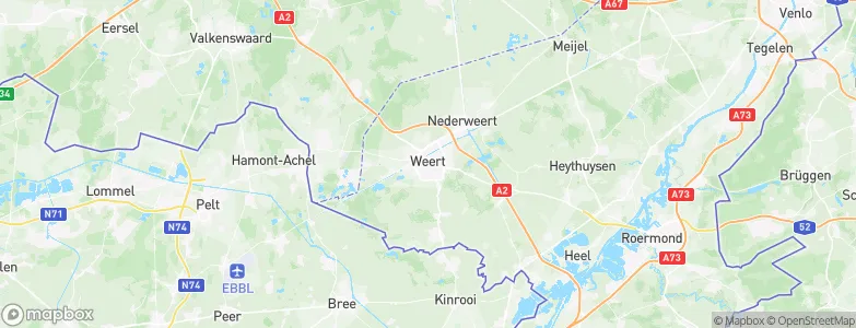 Weert, Netherlands Map
