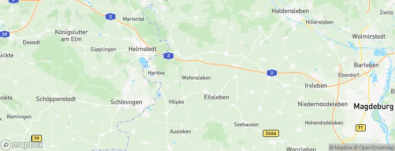 Wefensleben, Germany Map