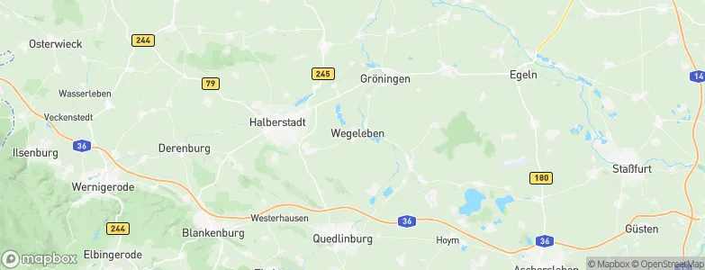 Wegeleben, Germany Map