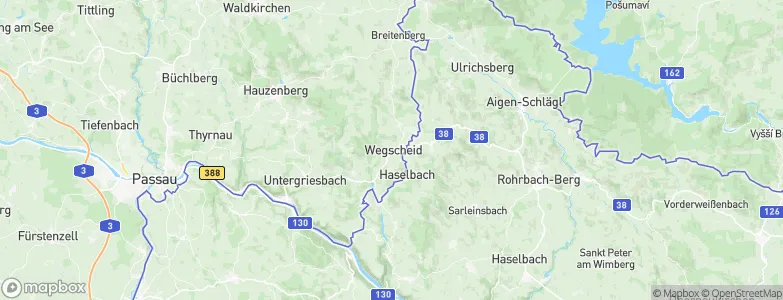 Wegscheid, Markt, Germany Map