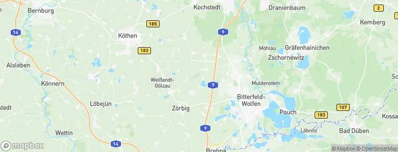 Wehlau, Germany Map