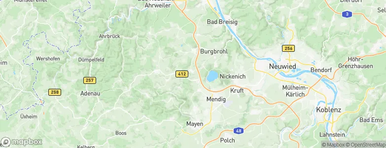 Wehr, Germany Map